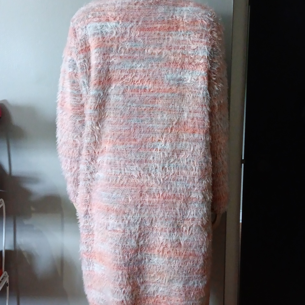 Candies XXL Duster Sweater side slits - Picture 7 of 8